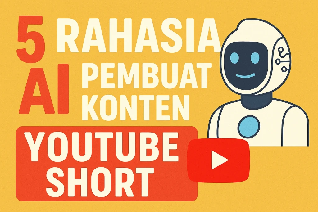 5 Rahasia AI Pembuat Konten YouTube Short