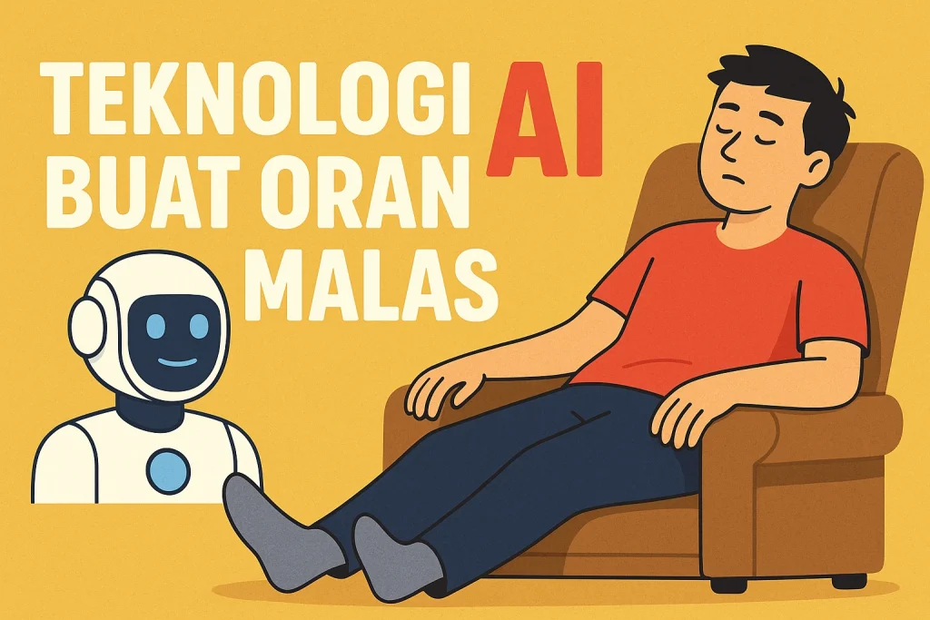 teknologi ai buat orang malas