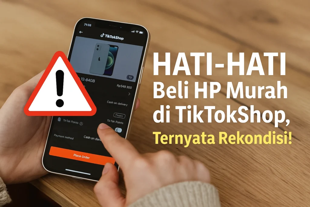 Beli HP Murah di TikTokShop