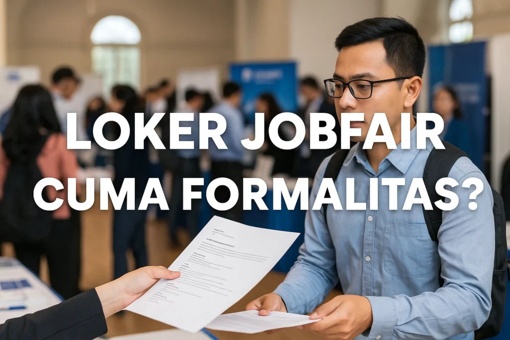 Loker Job fair Cuma Formalitas Perusahaan