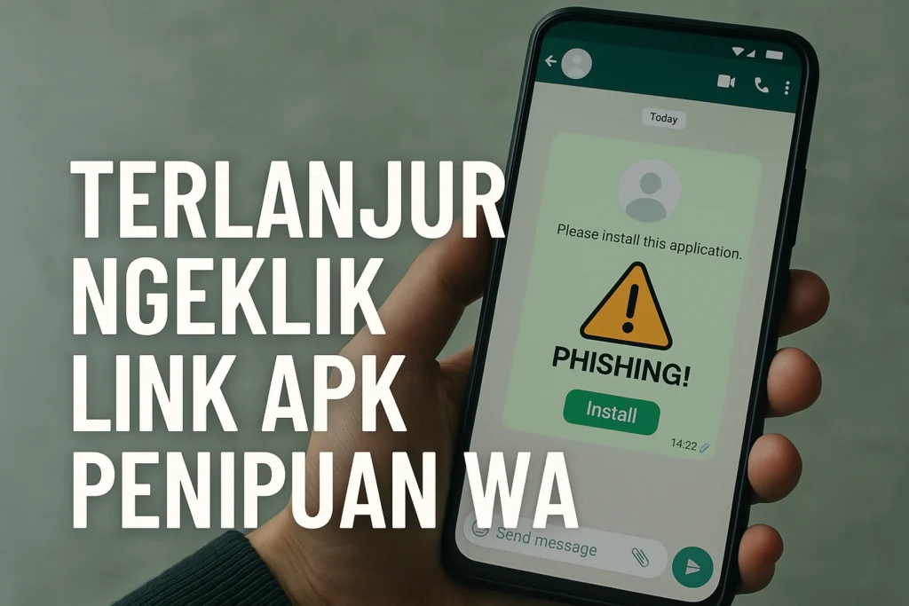 klik link apk penipuan di wa