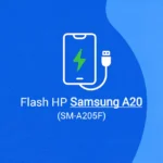 Cara Flash HP Samsung A20 (SM-A205F)