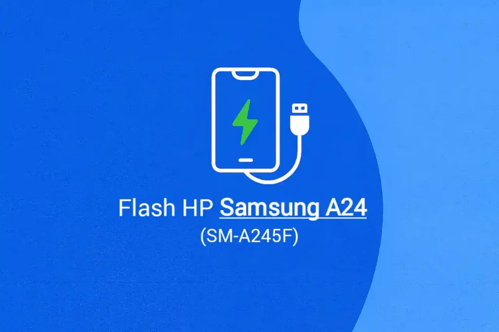 Cara Flash HP Samsung A24 (SM-A245F)