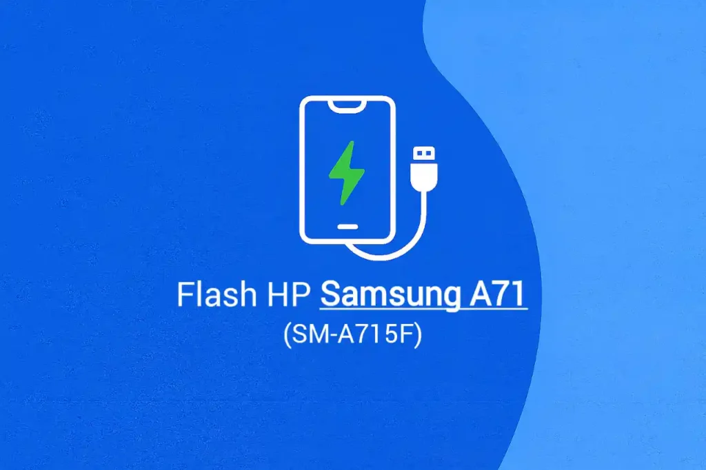 Cara Flash HP Samsung A71