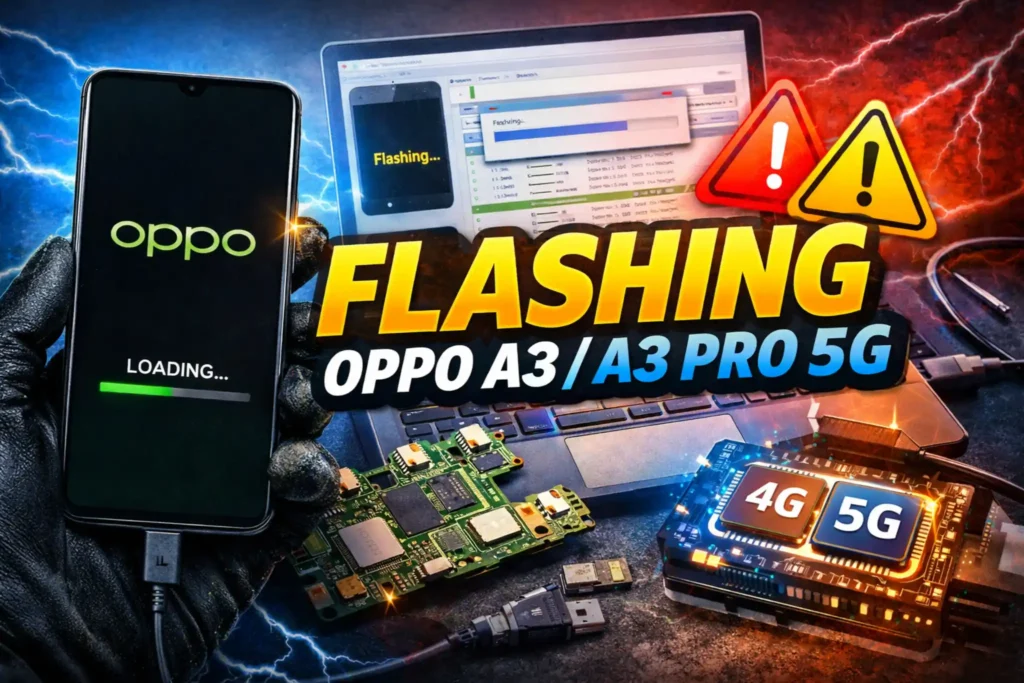 Cara Flashing Oppo A3 & A3 Pro 5G