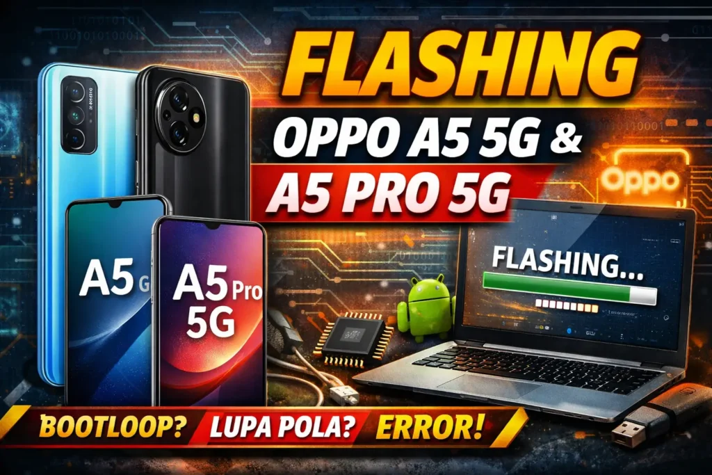 Cara Flashing Oppo A5 5G / A5 Pro 5G dengan Aman