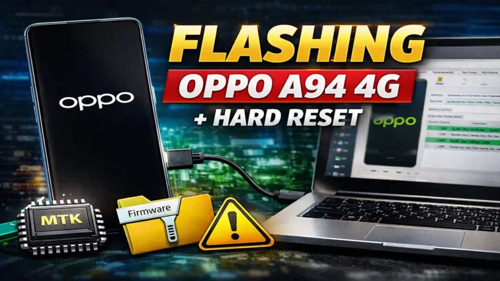Cara Flashing Oppo A94 4G CPH2203 Aman & Work