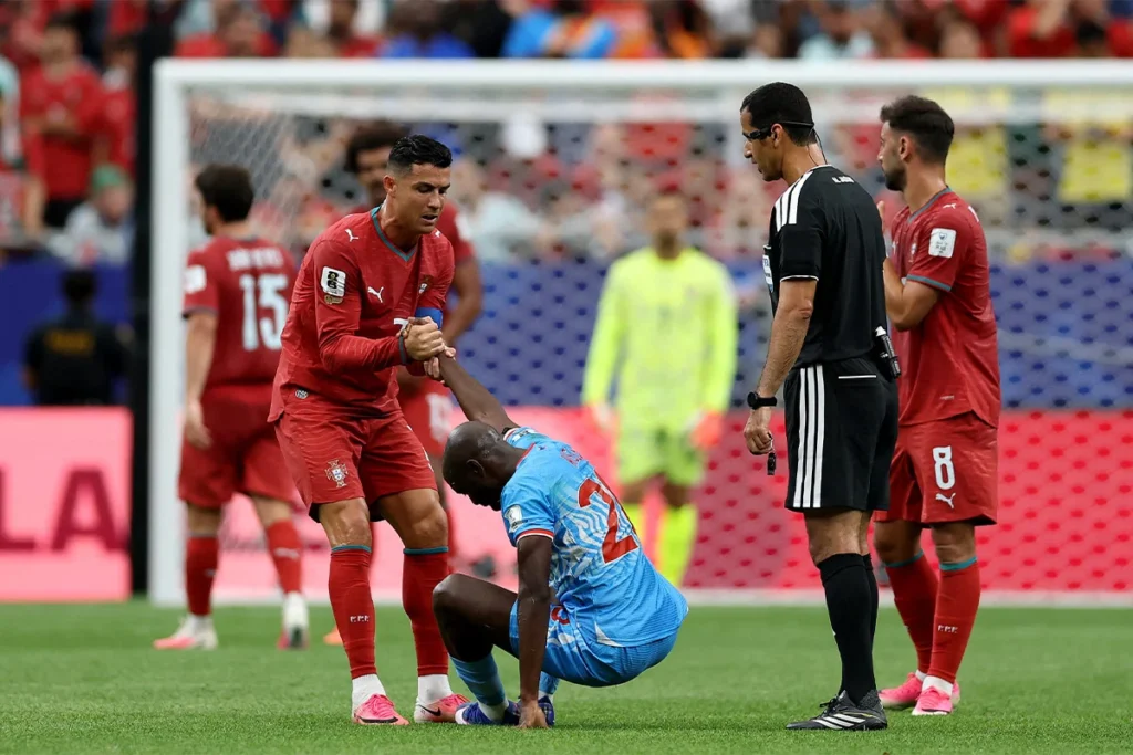 Ada dua cerita berbeda saat Portugal vs RD Kongo, Cristiano Ronaldo jadi sorotan di Piala Dunia 2026