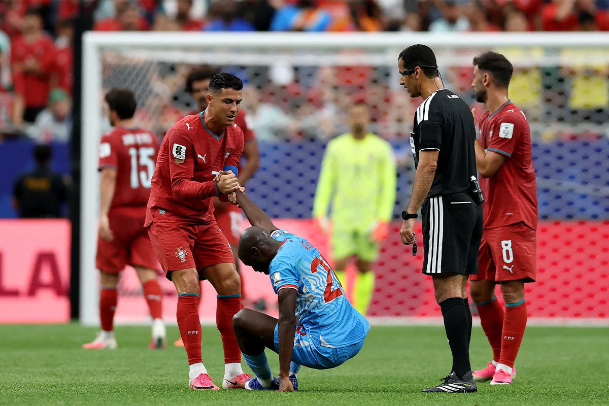 Ada dua cerita berbeda saat Portugal vs RD Kongo, Cristiano Ronaldo jadi sorotan di Piala Dunia 2026