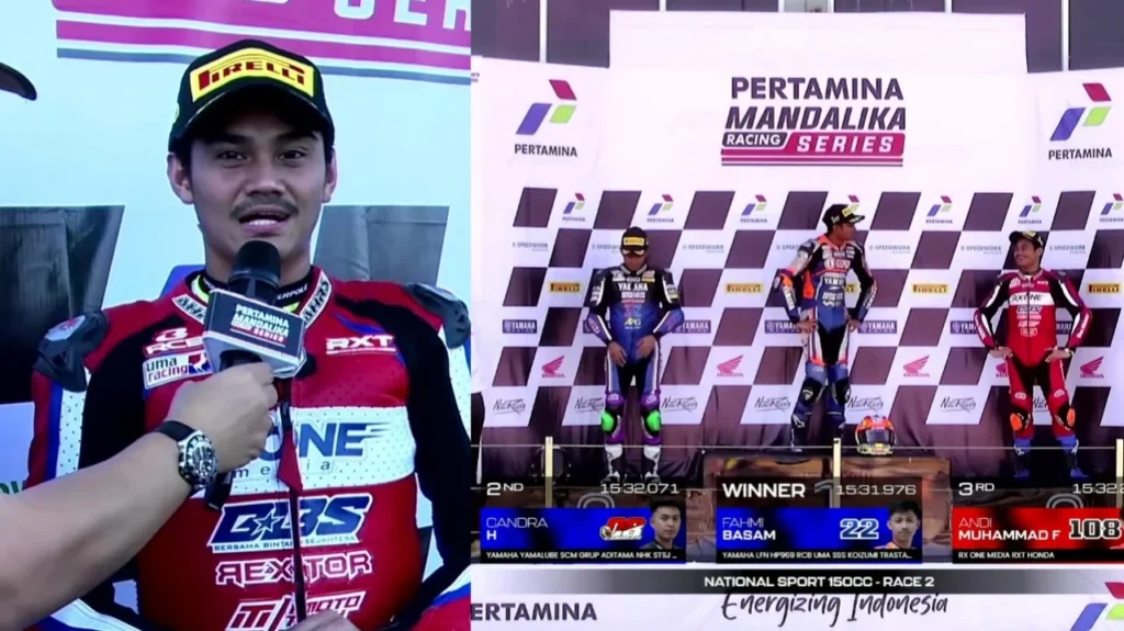 AM Fadly Kembali ke Podium RXOne Makin Konsisten di Prestasi: Balapan Seru di Mandalika