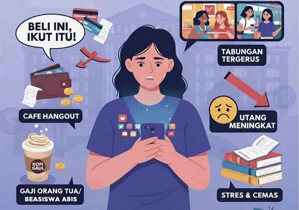 Dampak FOMO Nongkrong Terhadap Keuangan Mahasiswa
