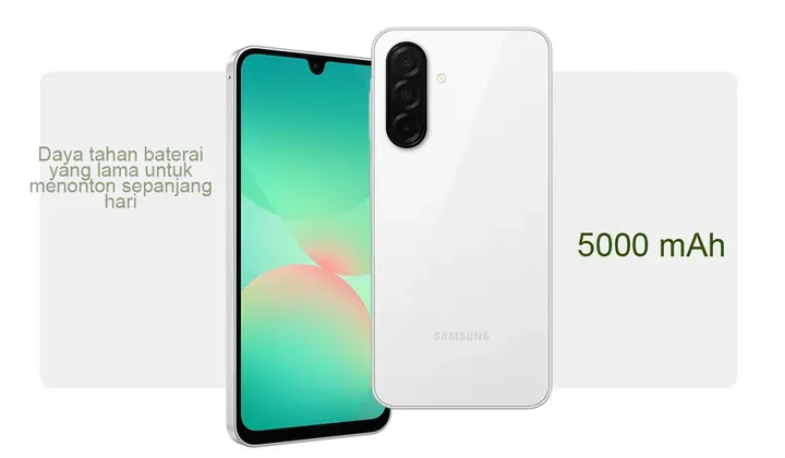 Daya Tahan Baterai Awet Samsung Galaxy A26 5G Menjadi Andalan