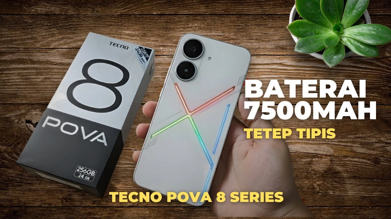 Daya Tahan Baterai Awet Tecno Pova 8: Pilihan Ideal untuk Pengguna Aktif
