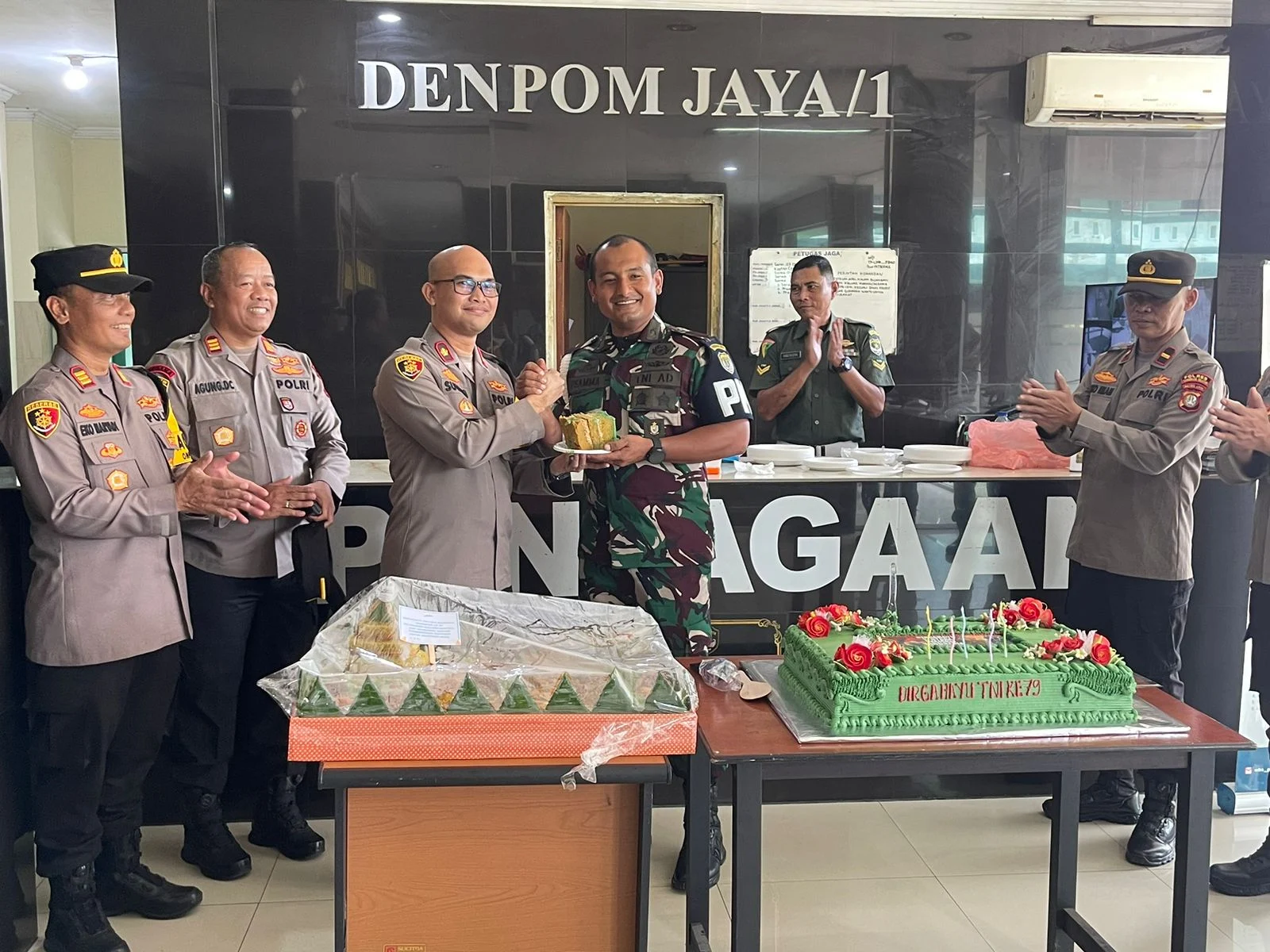 Denpom Jaya 1 Rayakan Pelantikan Mayor Cpm Dio Muhammad Putra