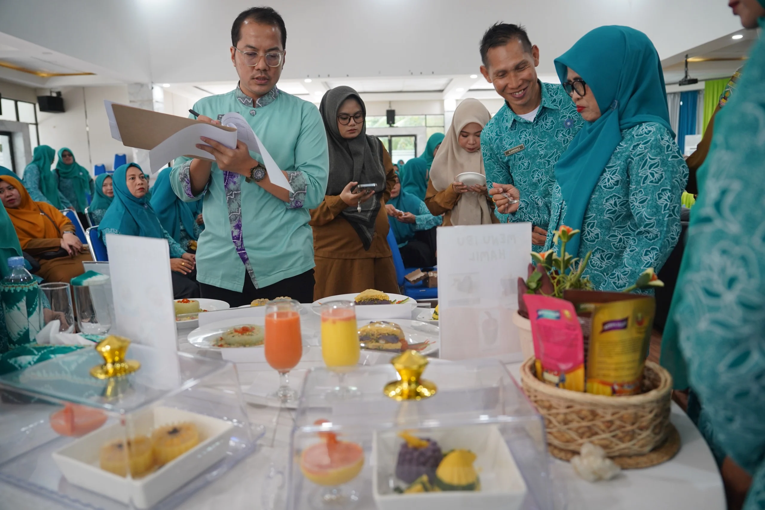 DKP3 Tabalong Gelar Lomba Menu B2SA Dorong Pemanfaatan Pangan Lokal untuk Cegah Stunting