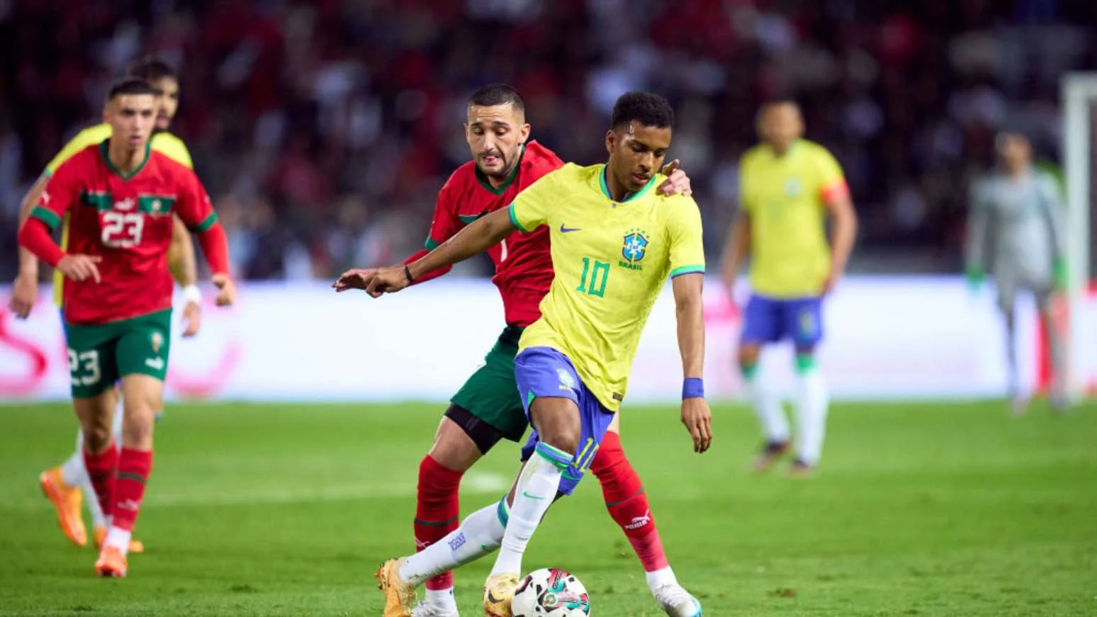 Foto: Brasil tumbangkan Haiti, kini puncaki Grup C [titlebase] - Kemenangan Brasil atas Haiti di Piala Dunia 2026