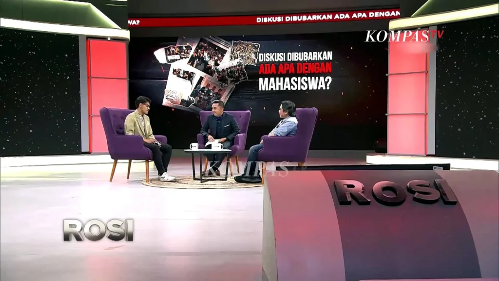 [Full] Mahasiswa UGM ungkap kronologi pembubaran diskusi, ini respons Ade Armando | ROSI [titlebase] - Pembubaran Diskusi di UGM Menjadi Fenomena Tidak Lazim