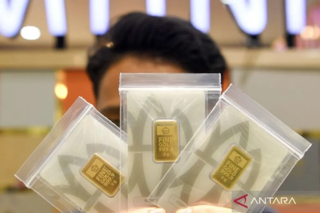 Harga Emas Rabu Naik Stabil Pernyataan Ketua Fed Warsh Dinantikan