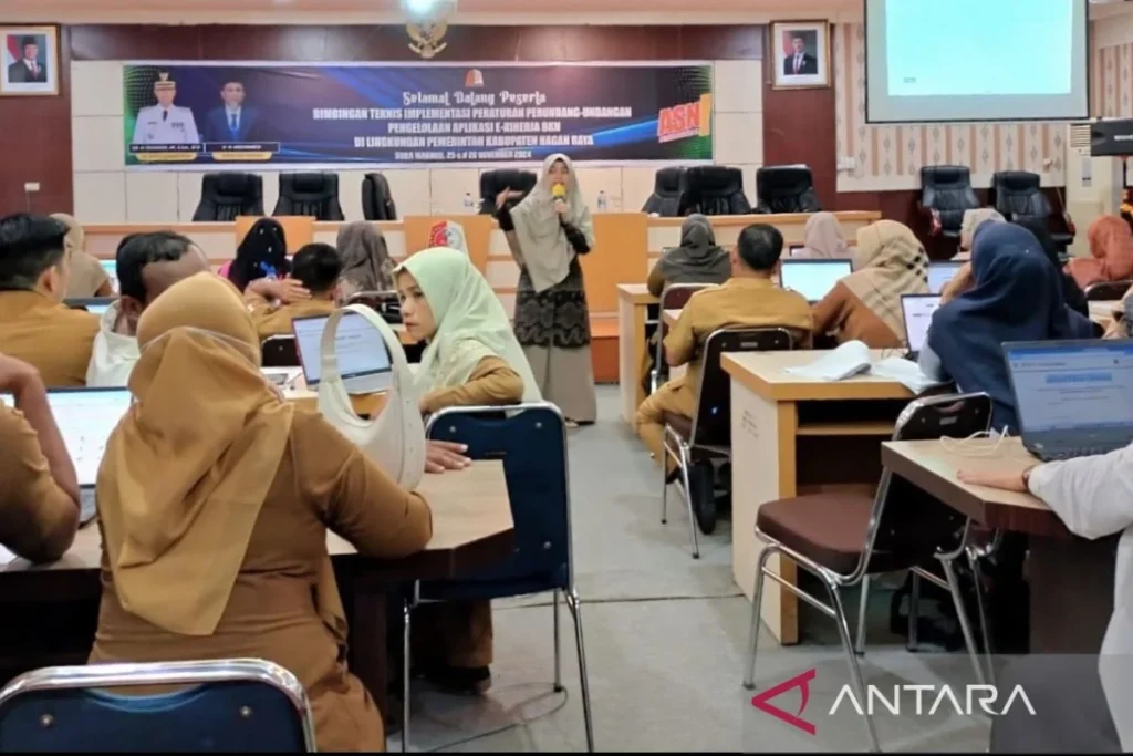 Inspektorat Nagan Raya Bersama BPKP Aceh Gelar Bimtek Penguatan Penyelenggaraan Maturitas SPIP Terintegrasi untuk Peningkatan Tata Kelola Pemerintahan