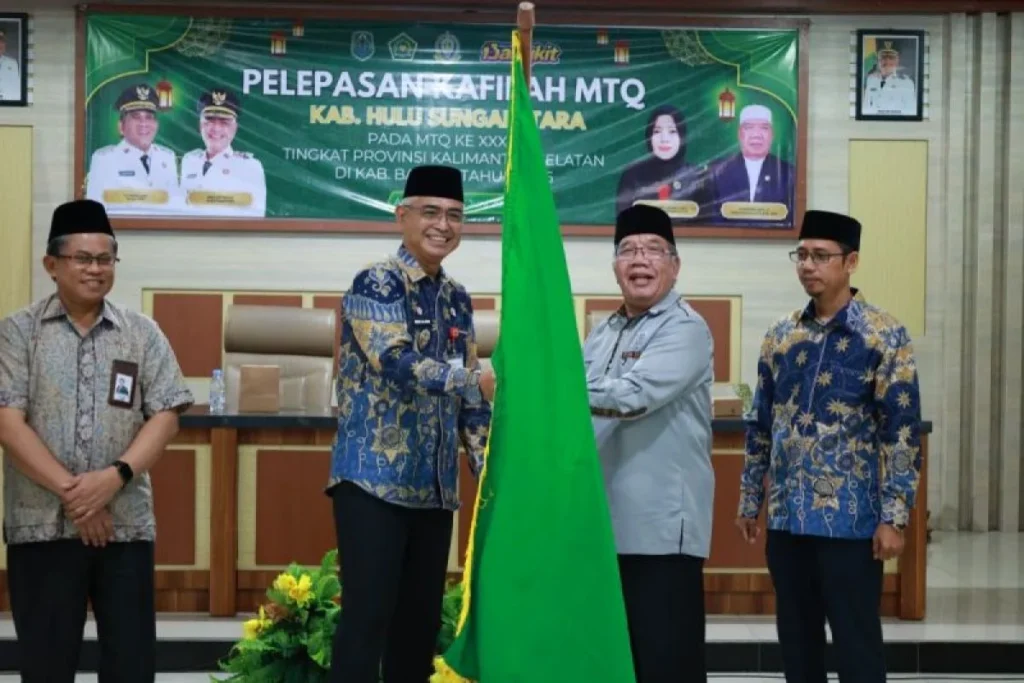 Kafilah HSU Dilepas Menuju MTQ Ke-37 Kalsel di Batola: Menjaga Prestasi dan Membanggakan Nama Daerah