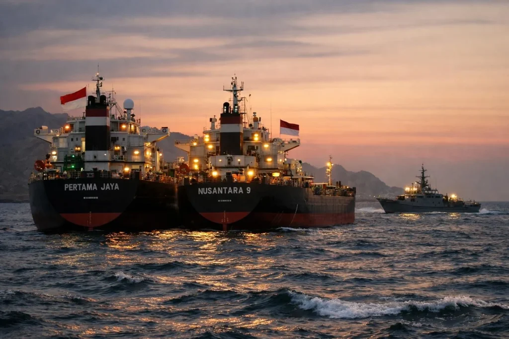Keberhasilan Sinergi Kemlu dan PIS Kawal Kapal Gamsunoro di Selat Hormuz