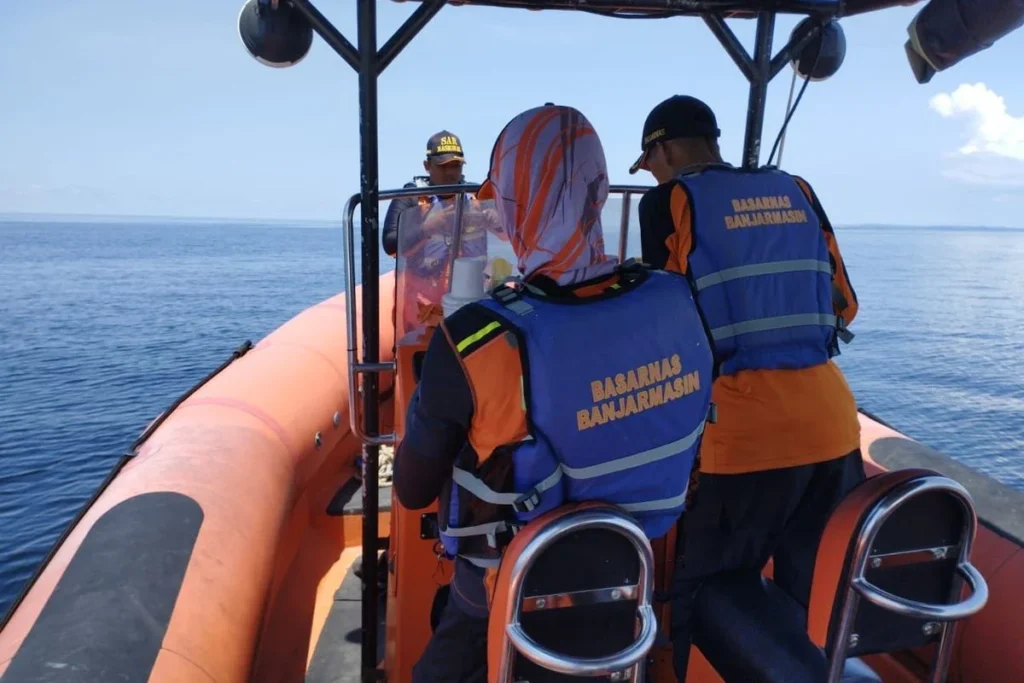 Kecelakaan Laut di Perairan Kotabaru, Satu Hilang Kapten Kapal Meninggal: Kronologi dan Upaya Pencarian