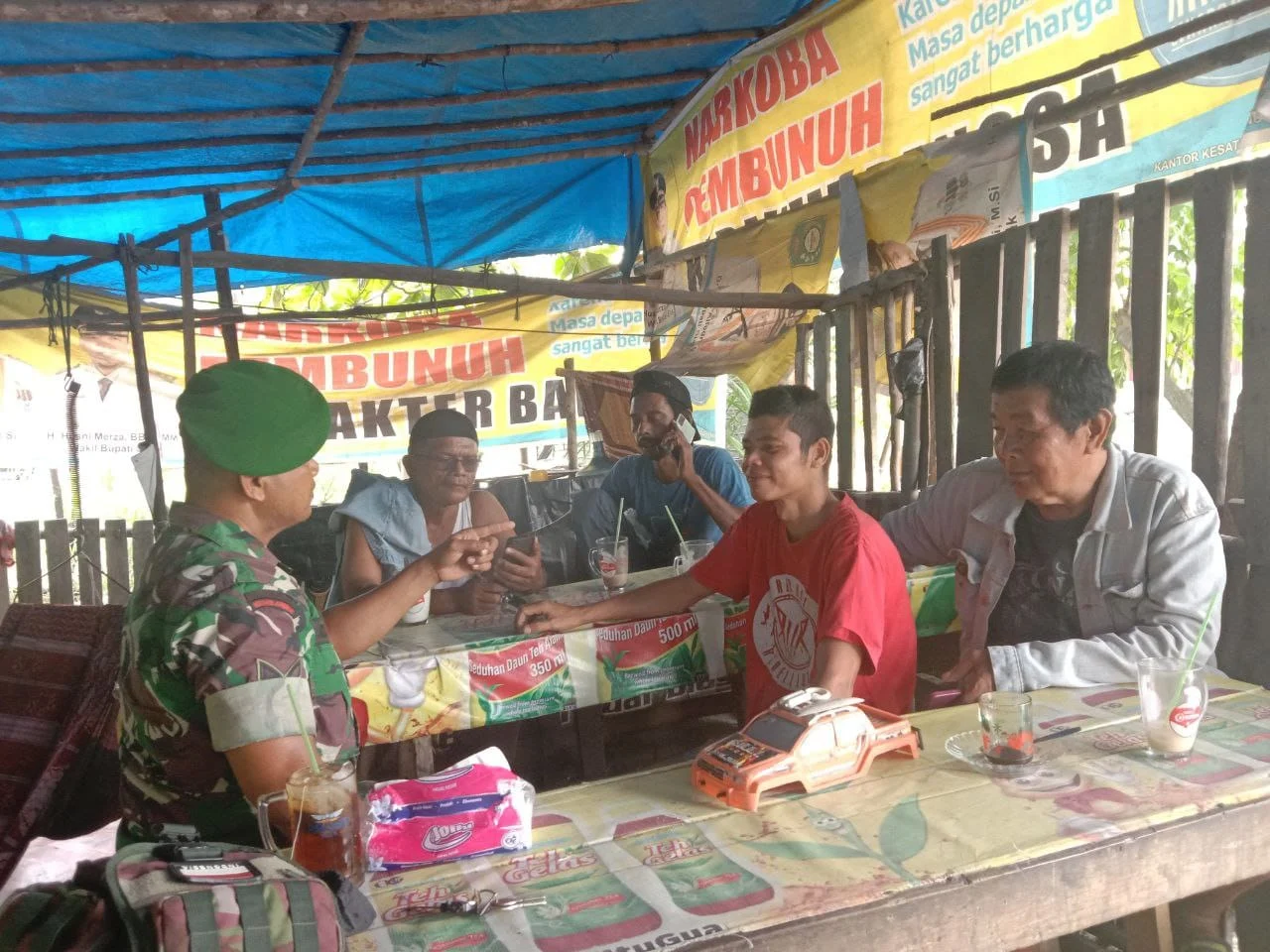Komunikasi Sosial Babinsa Serka Yulianto Sampaikan Pentingnya Menjaga Kebersihan dan Kesehatan