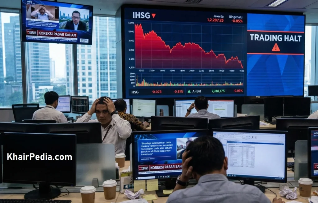 Kospi Bergejolak Setelah Tembus 9000 Anjlok Hampir 10 dan Terjadi Trading Halt Selama 20 Menit