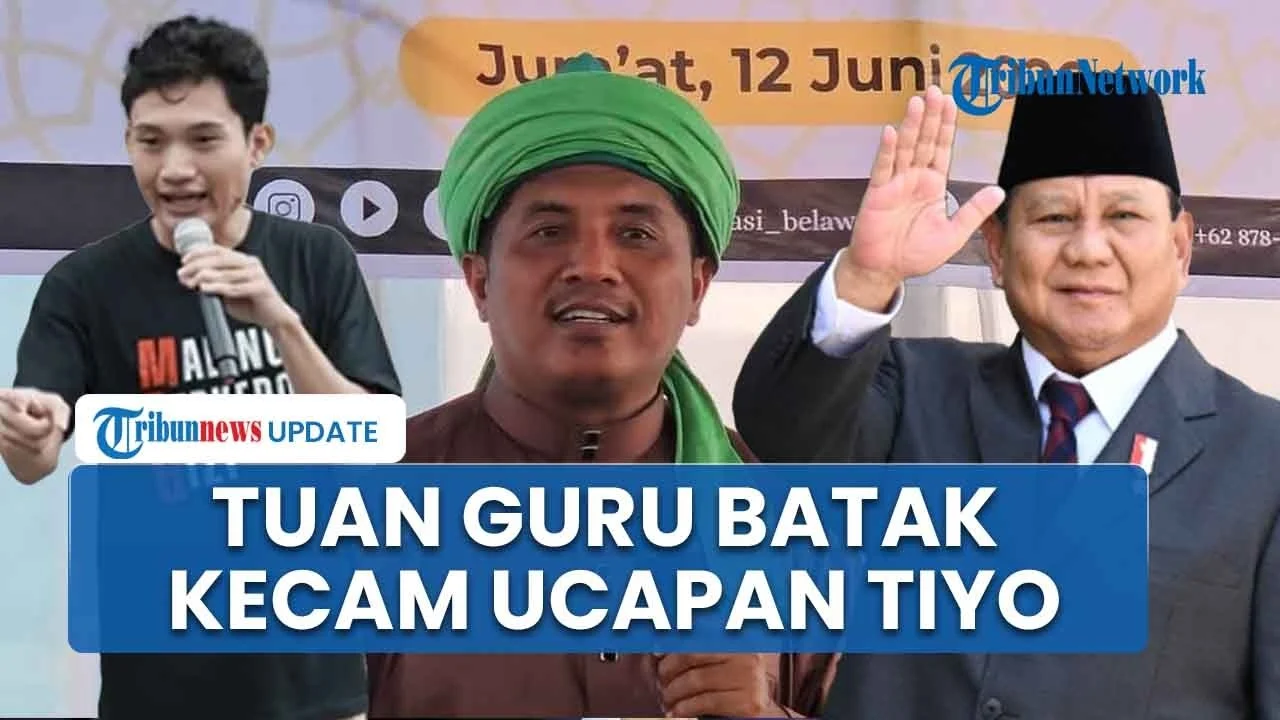Kritik Keras Tuan Guru Batak Syekh Ahmad Sabban Kecam Eks Ketua BEM UGM Yang Diduga Hina Prabowo