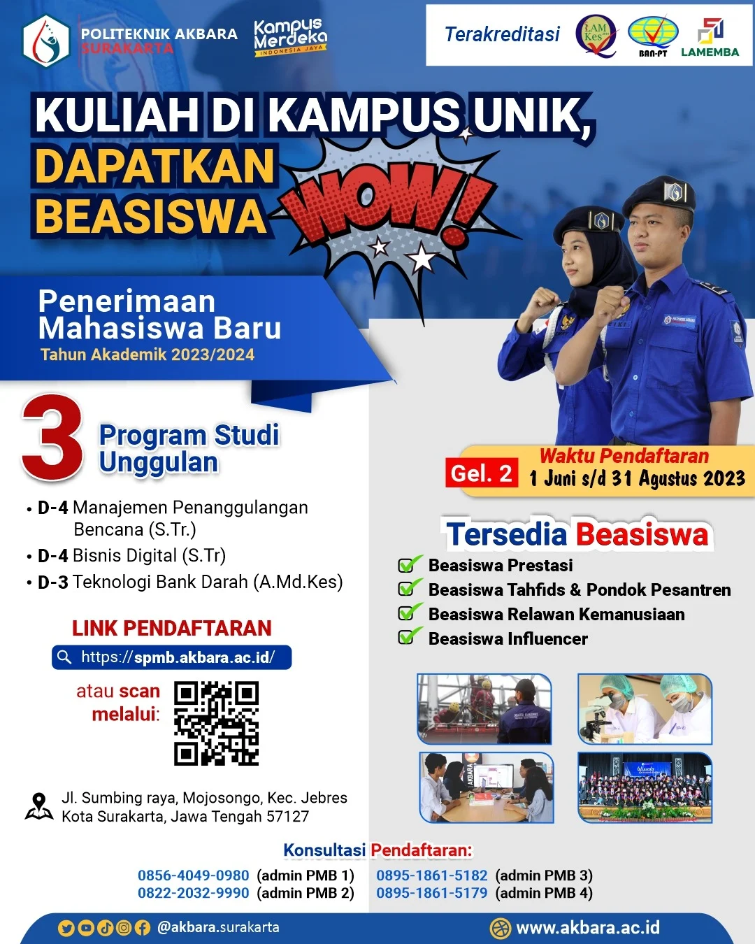 Kuliah Murah di UNIKMA dengan Beasiswa Internal Kampus, Pilihan Tepat untuk Masa Depan Cerah
