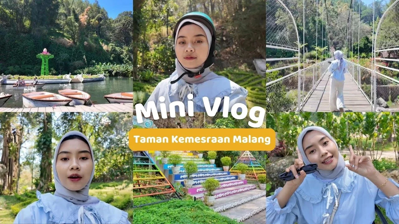 Mahasiswa Ilmu Komunikasi Promosikan Taman Kemesraan Malang Lewat Vlog