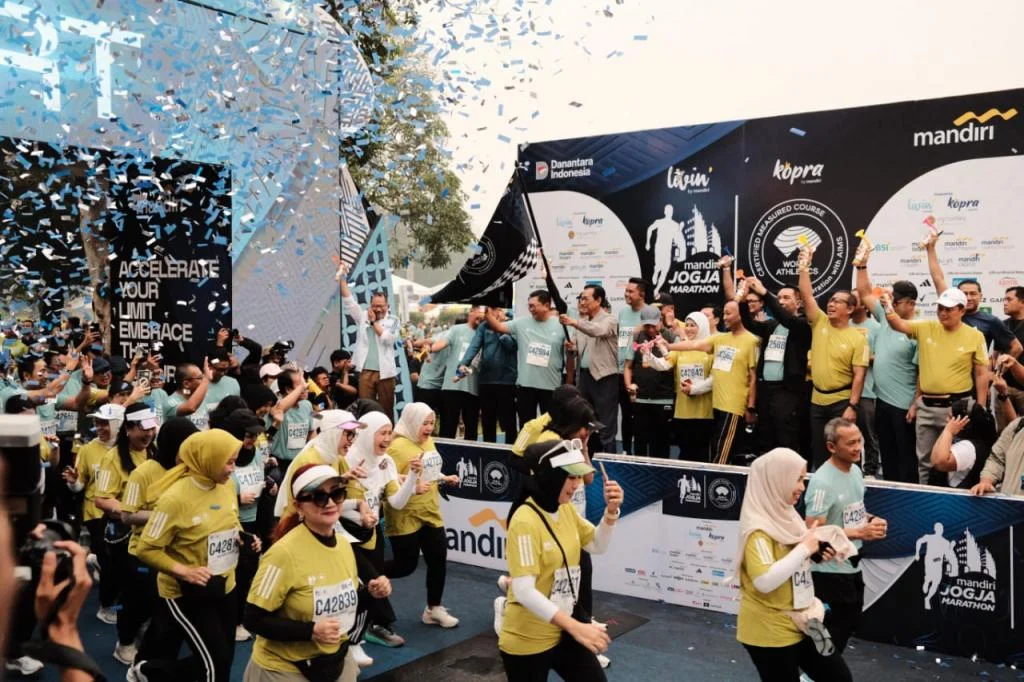 Mandiri Jogja Marathon 2026 Diikuti 10.200 Pelari dari 17 Negara, Ajang Sport Tourism Terbesar
