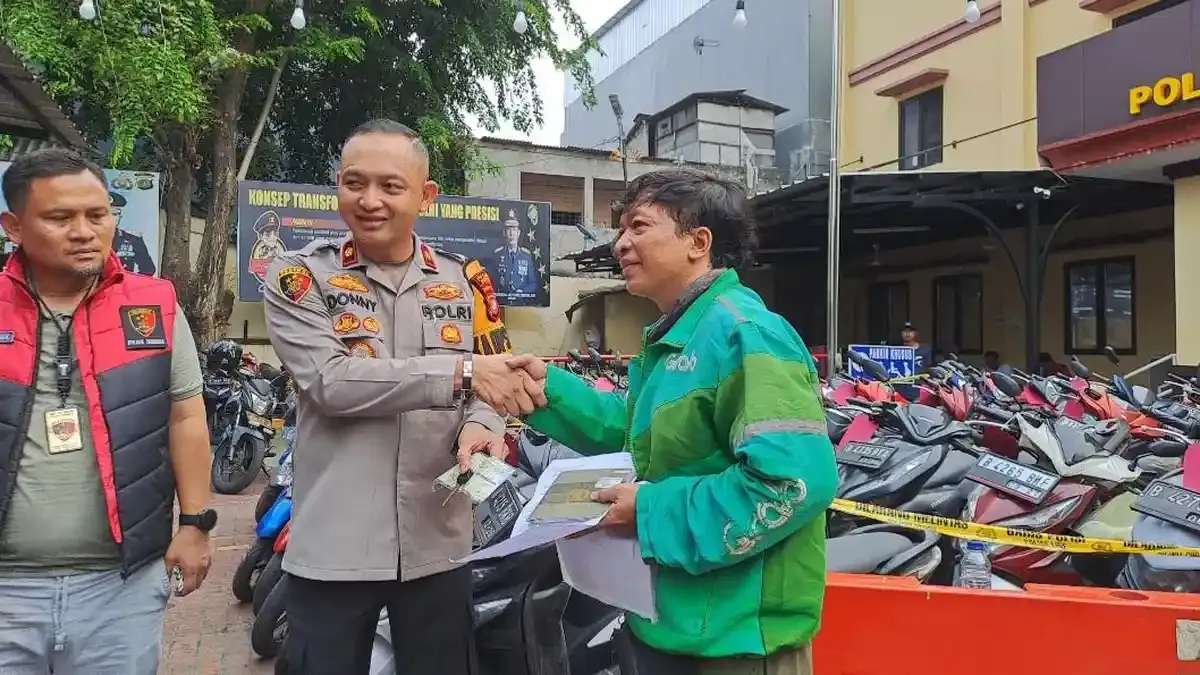 Motor Pengemudi Ojol Korban Penipuan Kembali ke Tangan Pemilik