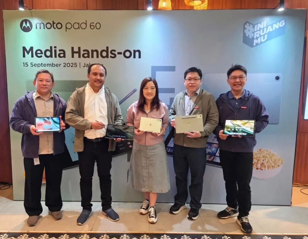 Motorola Luncurkan Kampanye #RuangmuHariIni untuk Moto Pad 60 Series