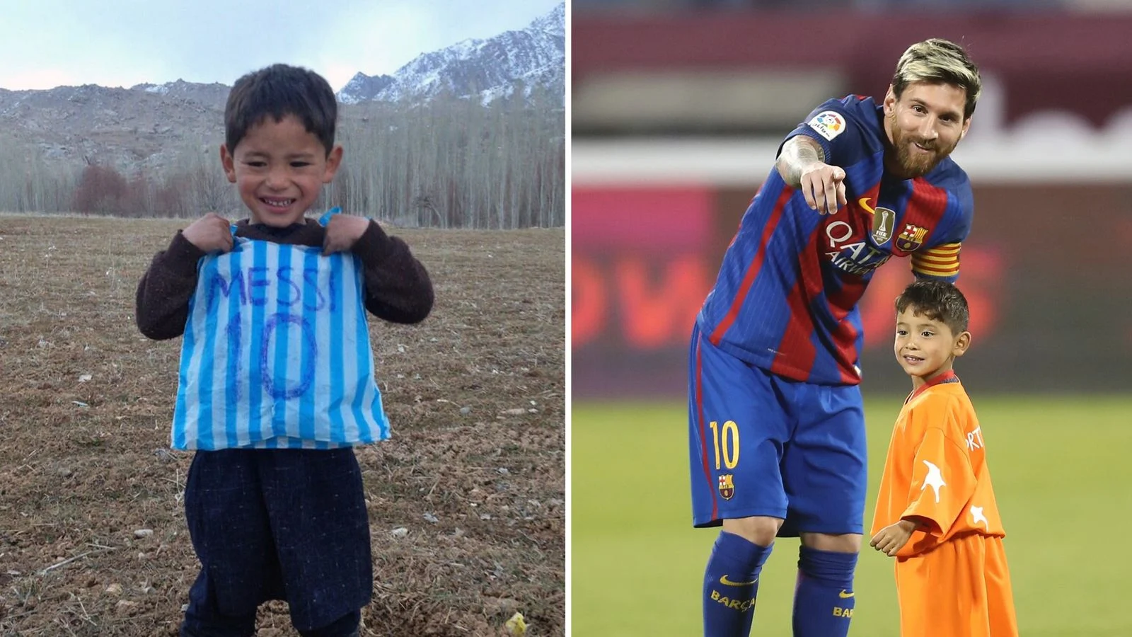Murtaza Ahmadi, si "Messi plastik" kini temukan hidup baru di Italia