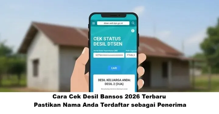 Nama tidak terdaftar sebagai penerima bansos Juni 2026? Cek aturan desil DTSEN Kemensos terbaru