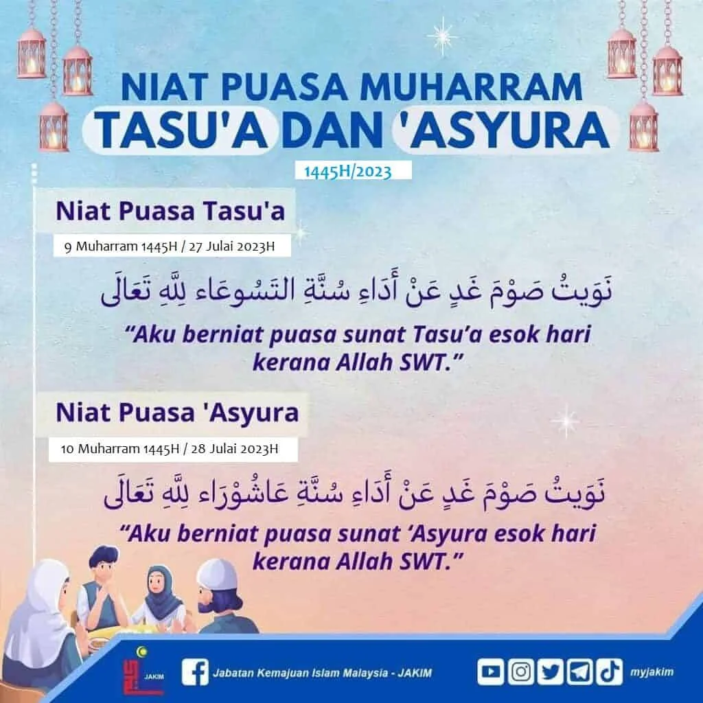 Niat Puasa 1 Muharram: Mengetahui Keutamaan dan Jadwal Puasa Tasua dan Asyura 1448 H