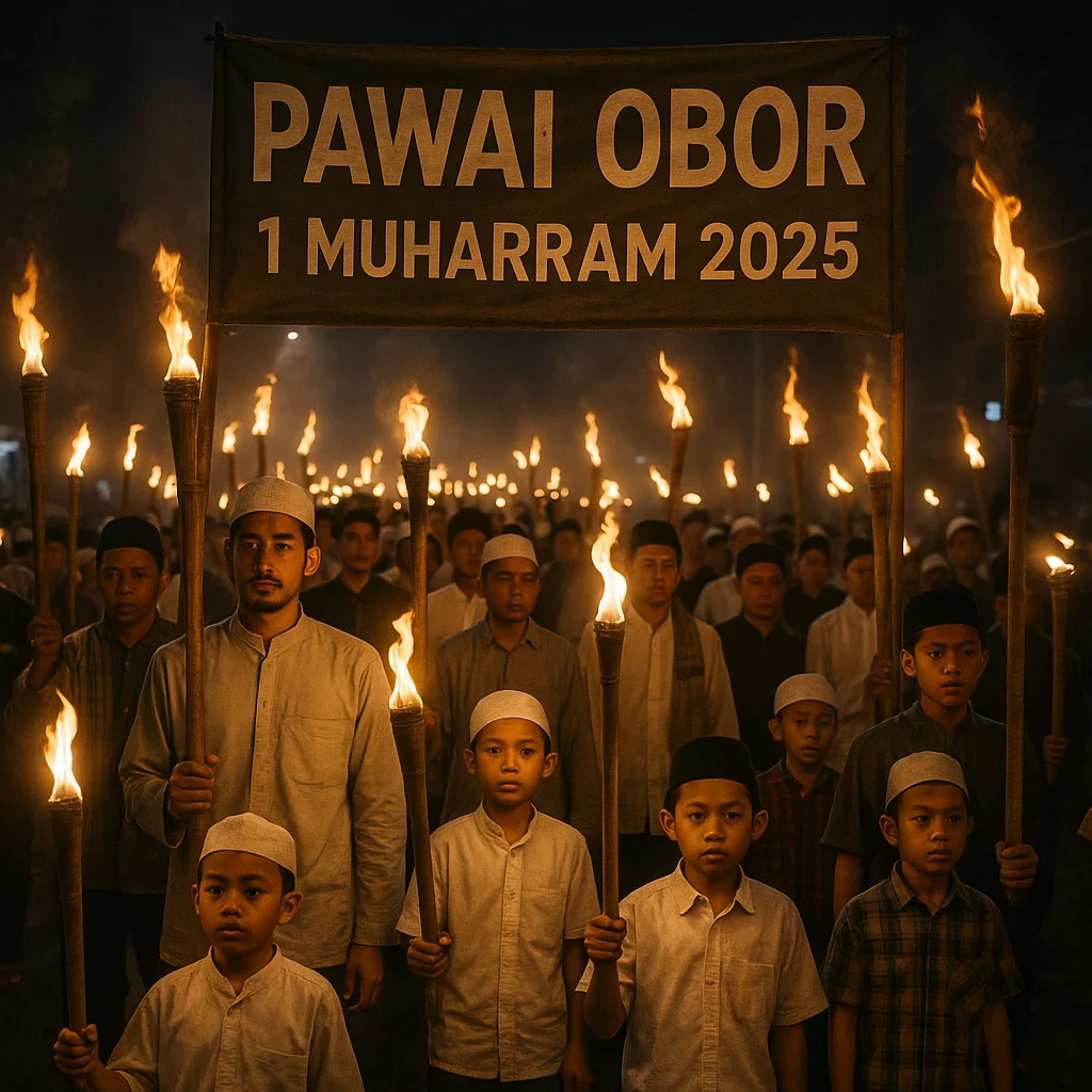 Pawai 1 Muharram 1448 H di Singkawang Momentum Muhasabah Diri