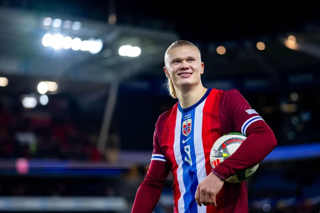Pemain Bintang Norway, Erling Haaland, Pimpin Timnya Mengalahkan Iraq di Piala Dunia 2026