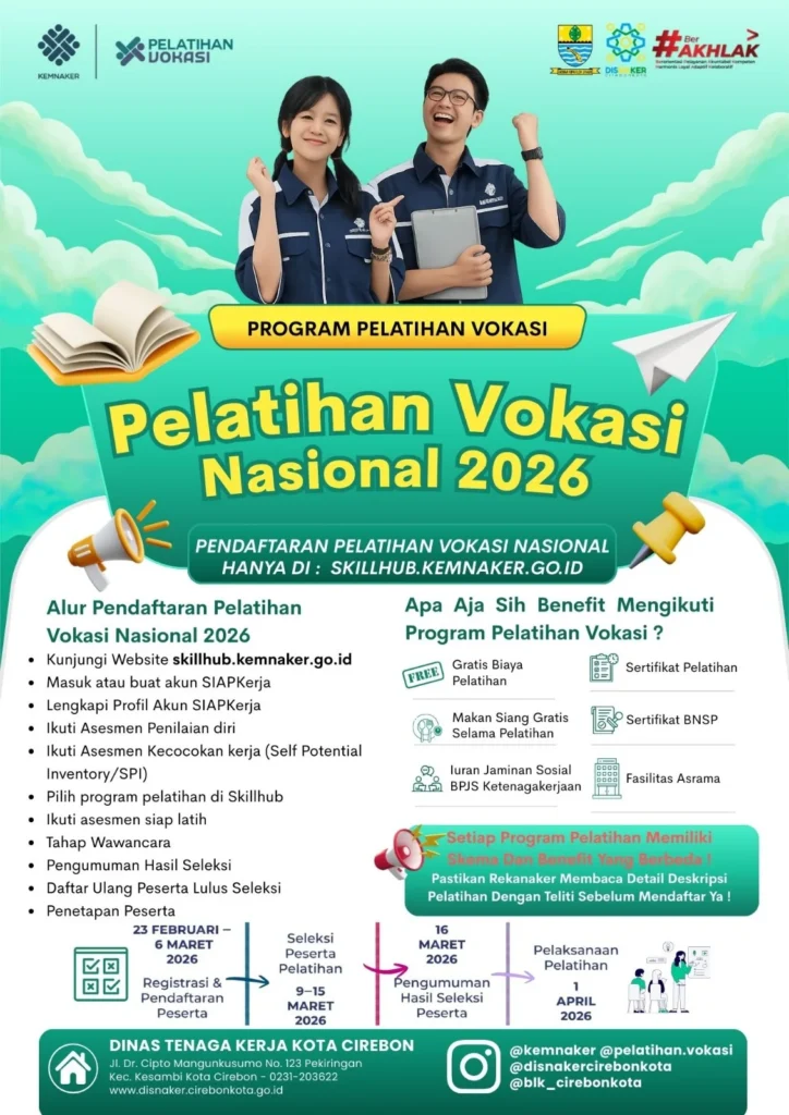 Pemerintah Lanjutkan Program Magang dan Vokasi pada Semester II 2026 untuk Meningkatkan Kompetensi Tenaga Kerja