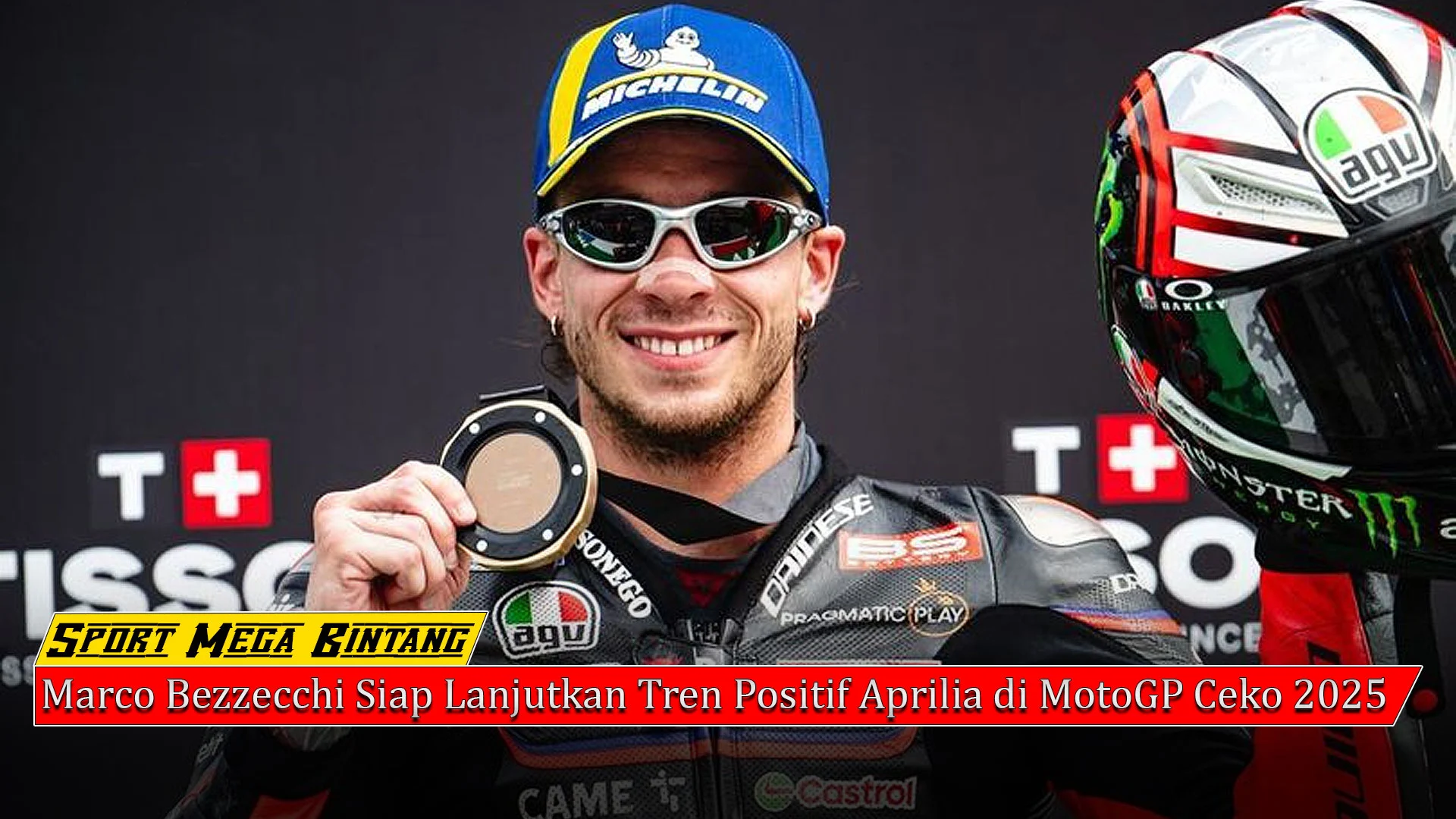 Penyesalan dan permohonan maaf Bezzecchi setelah pukul marshal sampai dilarang ikut balapan MotoGP Ceko