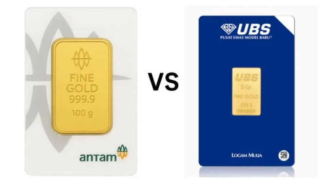 Perbandingan Harga Emas Galeri24, UBS dan Antam 26 Juni 2026
