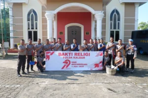 Polsek Menyuke Laksanakan Bakti Religi untuk Jaga Toleransi Umat Beragama