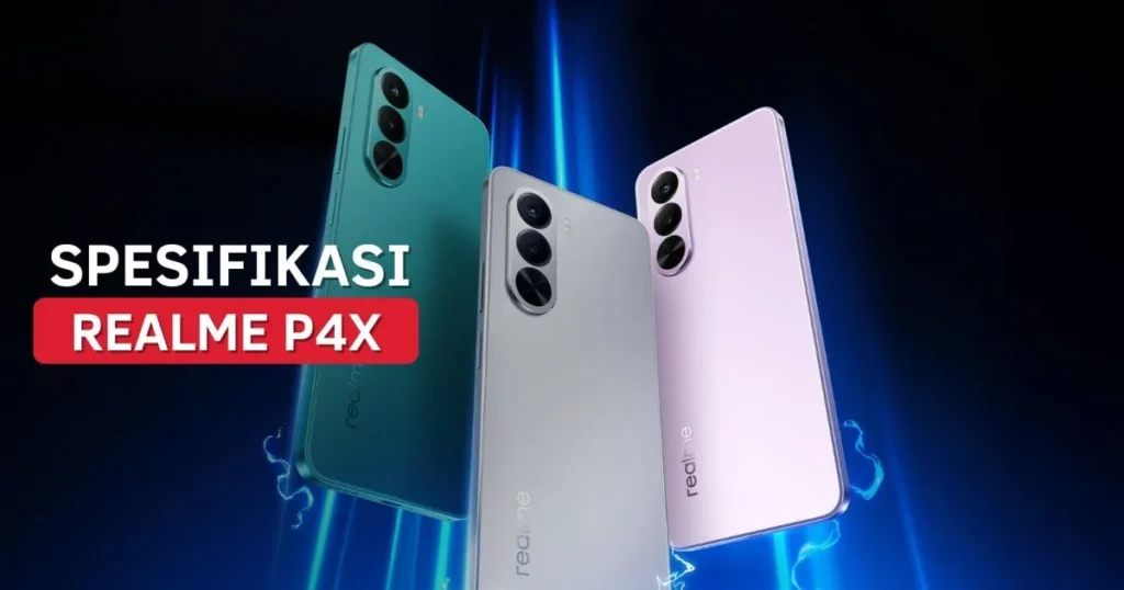 Realme P4x 4G: Desain Bodi Belakang Menarik dan Baterai Jumbo