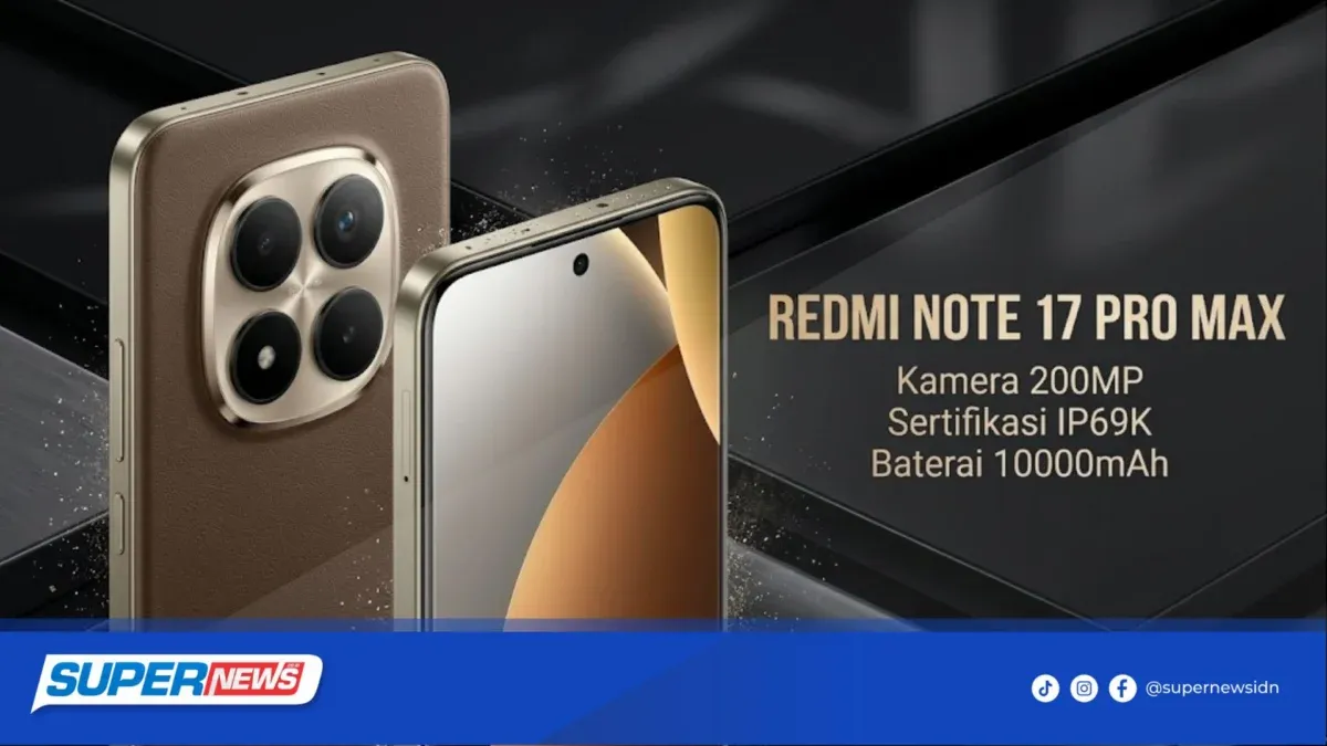 Redmi Note 17 Siap Rilis dengan Baterai 10.000mAh dan IP69