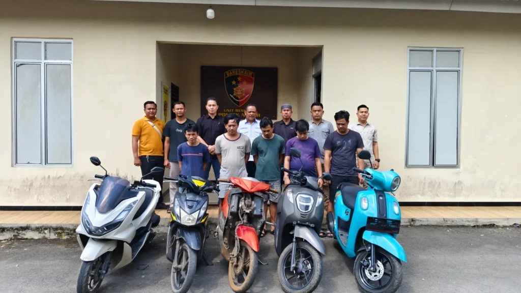 Residivis Curanmor Antarprovinsi Berhasil Ditangkap Polisi Lakukan Tindakan Tegas Terukur