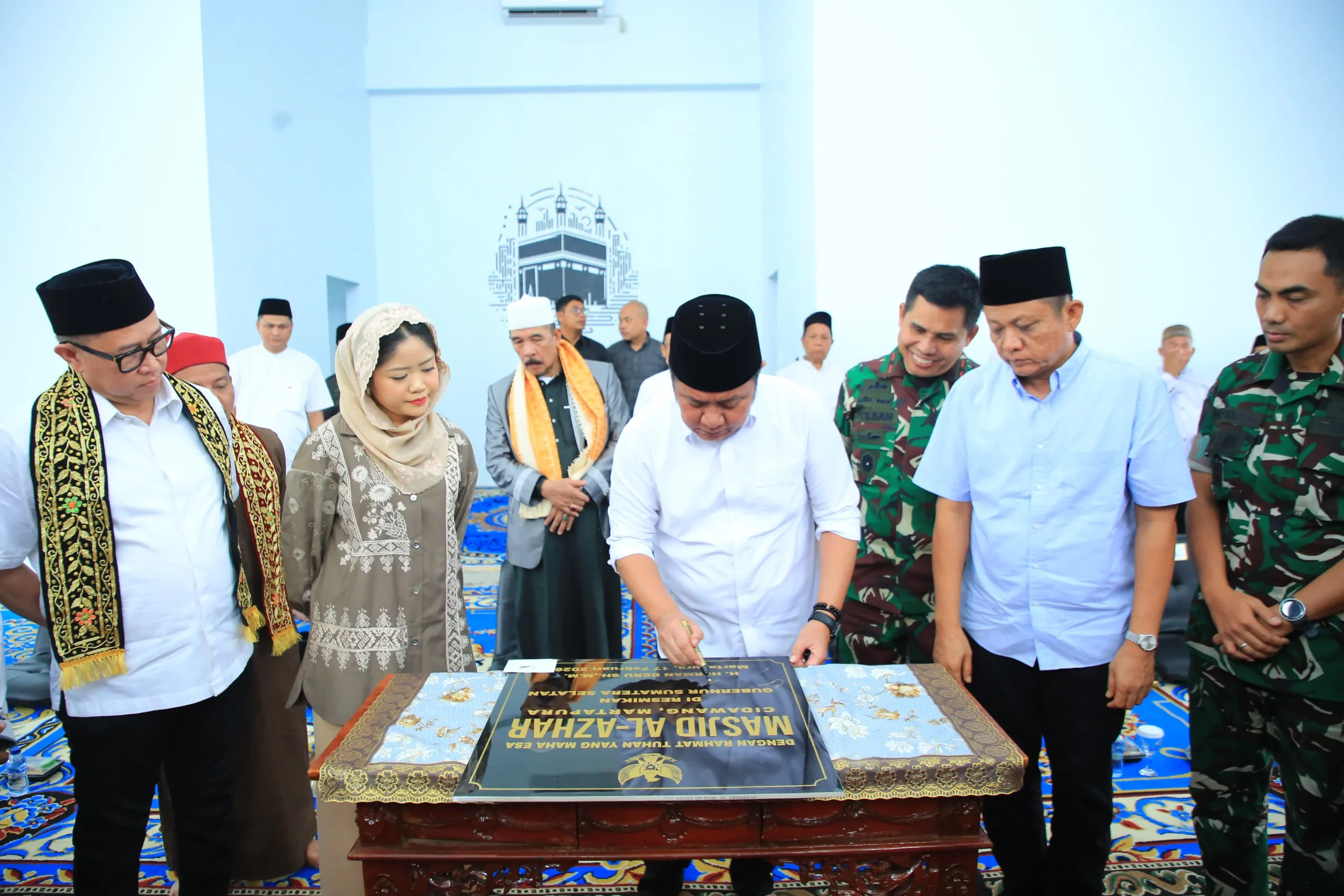 Resmikan Gedung Pembelajaran Al-Qur'an di Padangin, Haji Fani Apresiasi Gotong Royong Warga