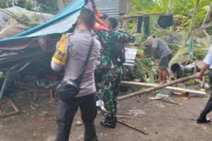 Rusak Berat Ditimpa Pohon Tumbang Gedung SMP Swadaya Noetoko Butuh Bantuan Dana Renovasi