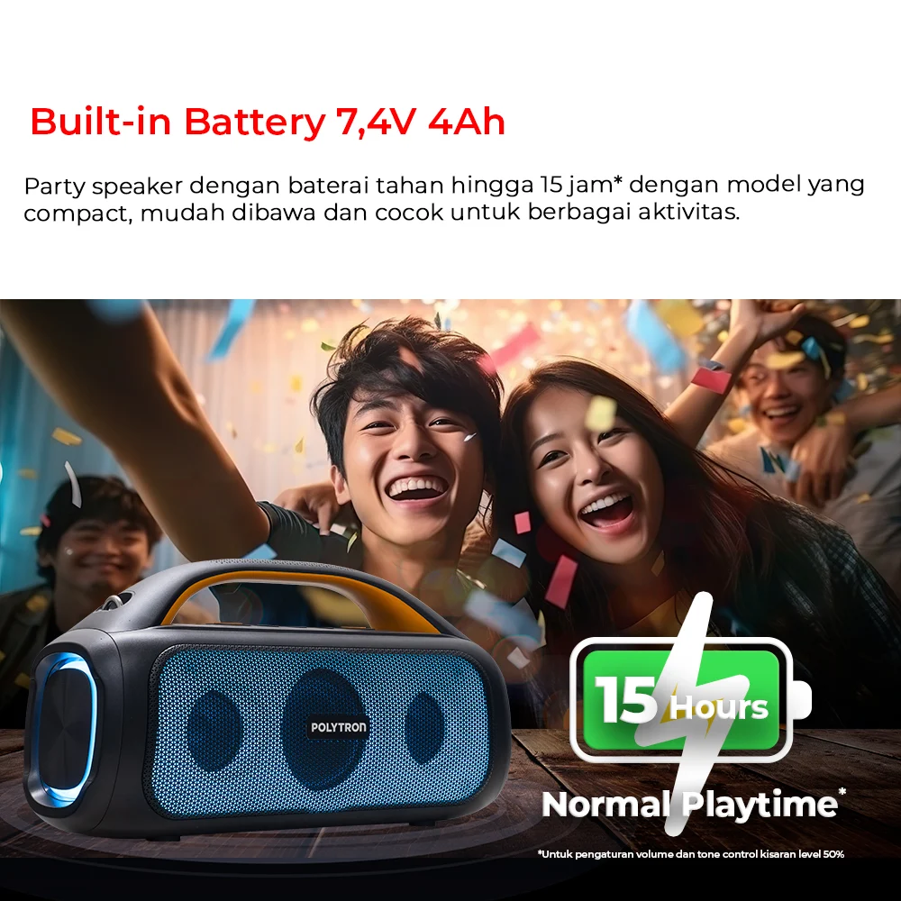 Speaker Bluetooth Portable dengan Fitur AI untuk Pemula