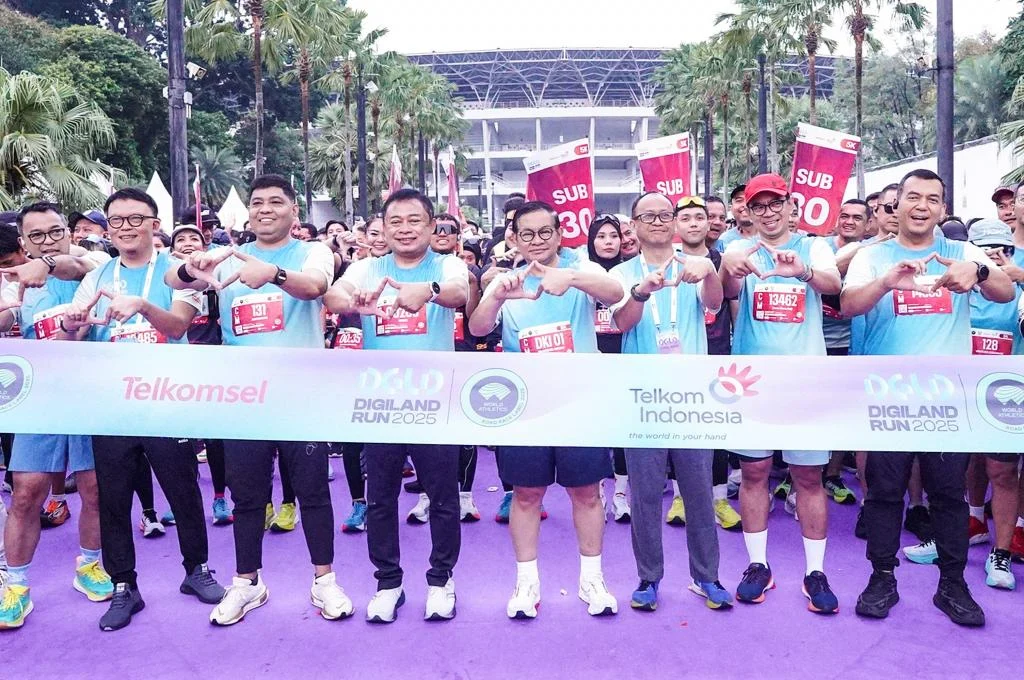 Telkomsel Sukses Gelar Digiland Run 2026 Telkomsel Berkomitmen Tanam 26 325 Pohon Mangrove